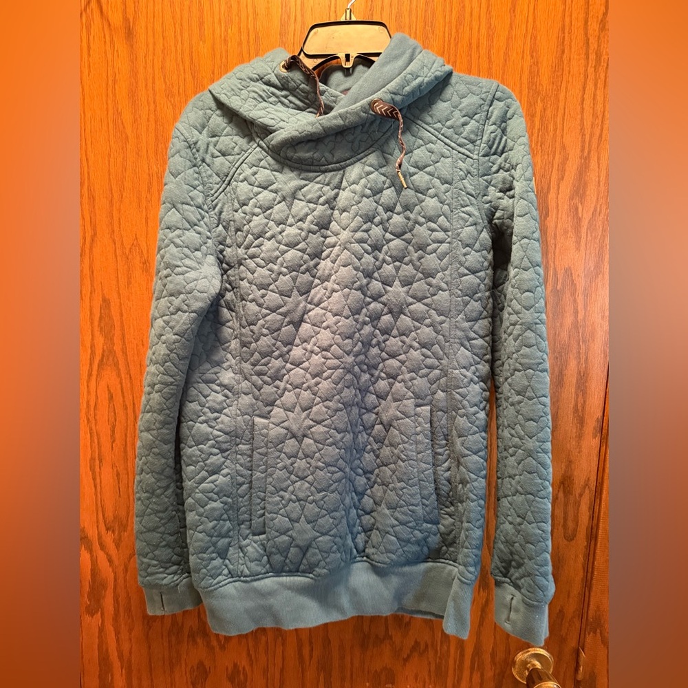 Roxy Quilted Blue Snowboarding Sweater